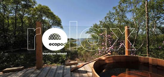 環(huán)保會所Ecopod的標志設計